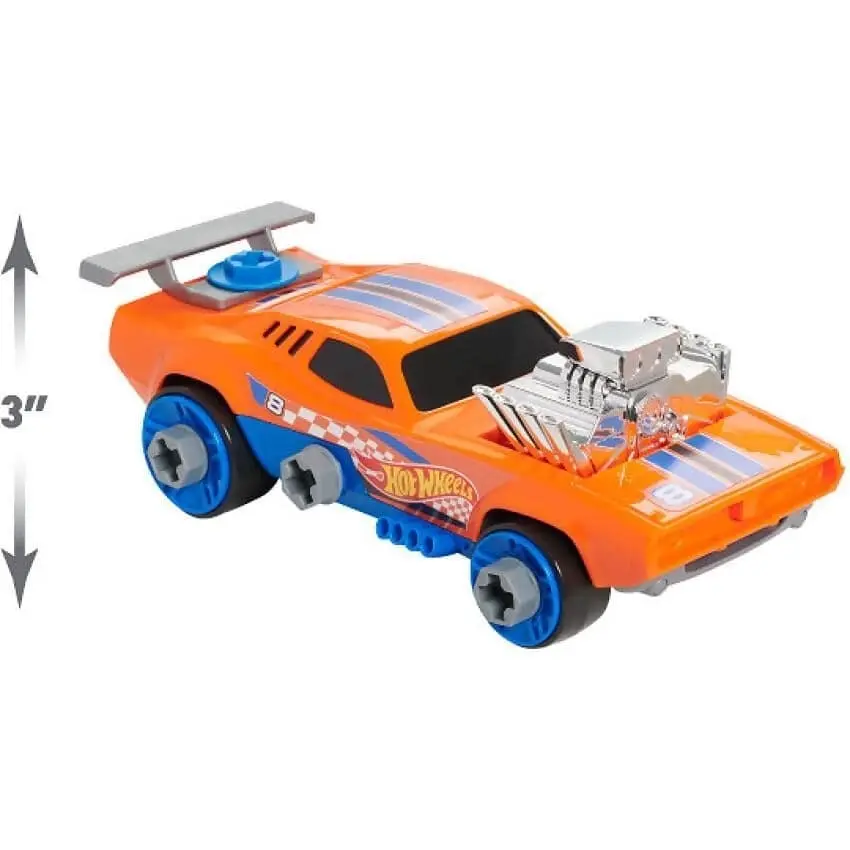 Hot Wheels - Ready To Race Orange Car Builder