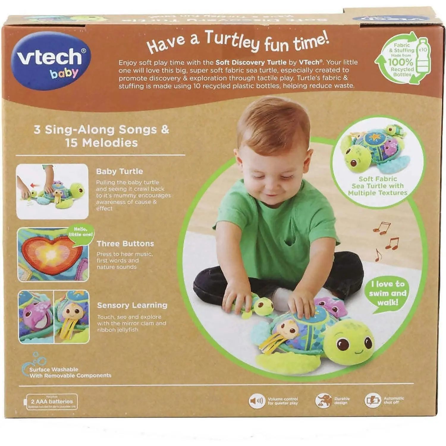 VTech - Soft Discovery Turtle