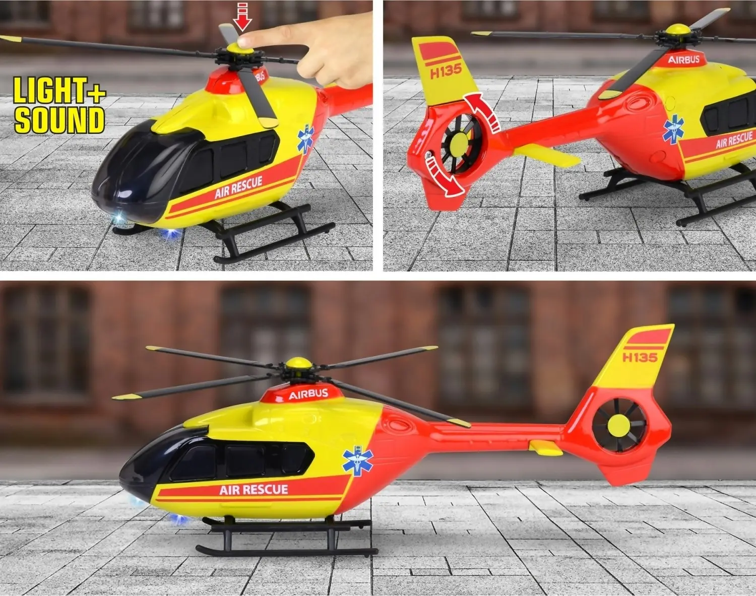 Majorette - Airbus H135 Rescue Helicopter