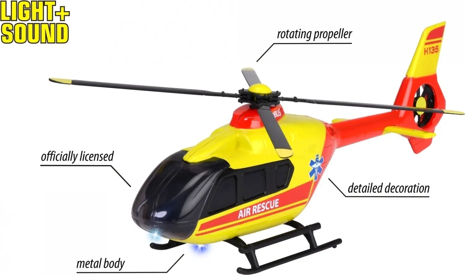 Majorette - Airbus H135 Rescue Helicopter