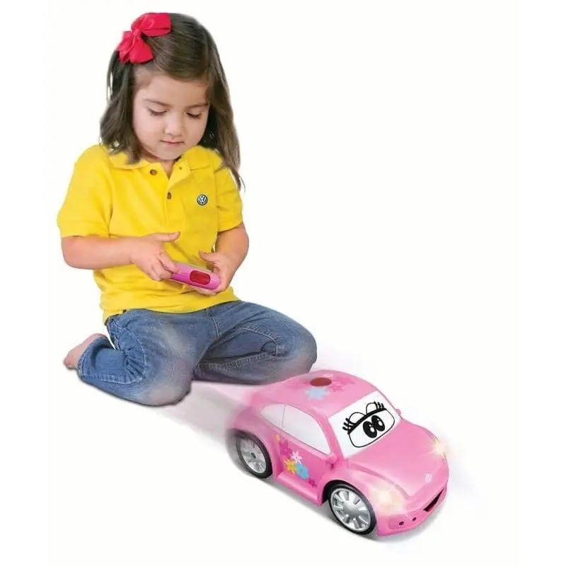 Bburago Baby Junior Easy Play Rc Beetle Volkswagen Pink