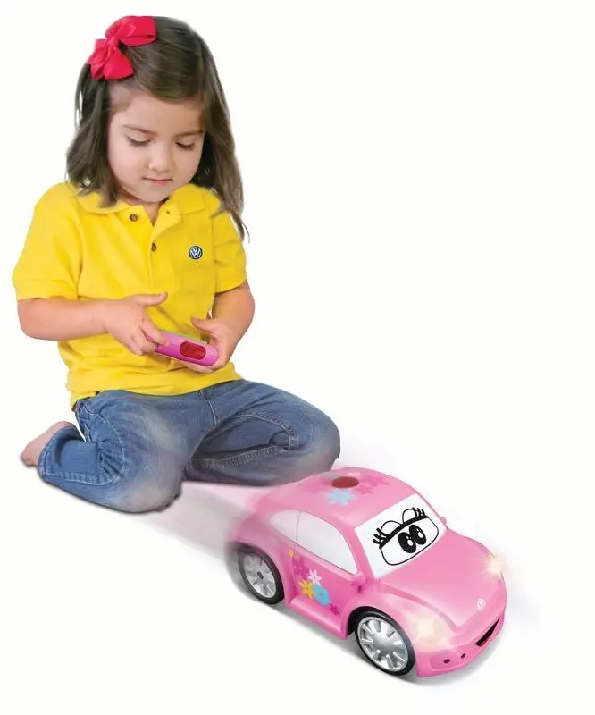 Bburago Baby Junior Easy Play Rc Beetle Volkswagen Pink