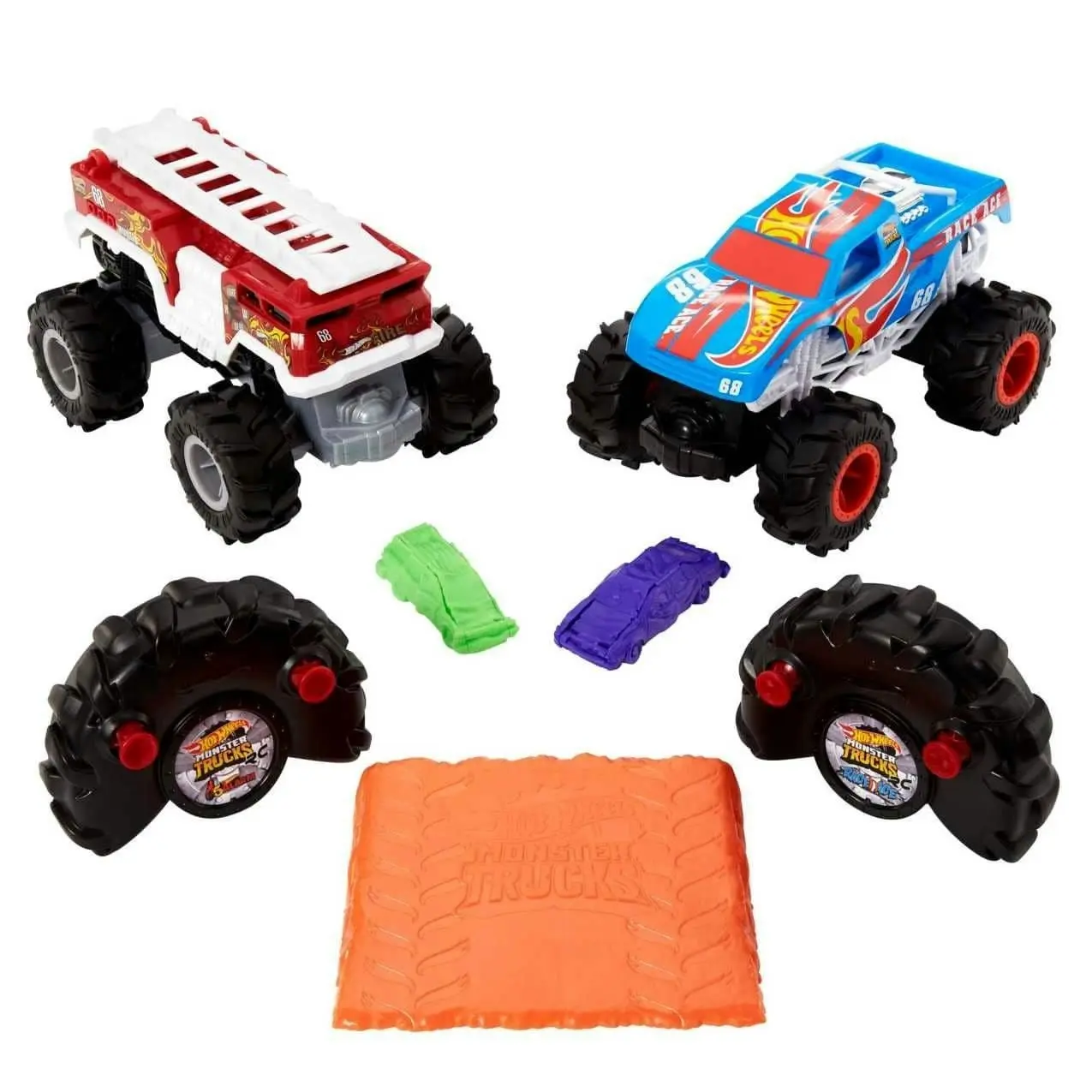 Hot Wheels® - Rc Monster Trucks Demolition Doubles Rc 2pk