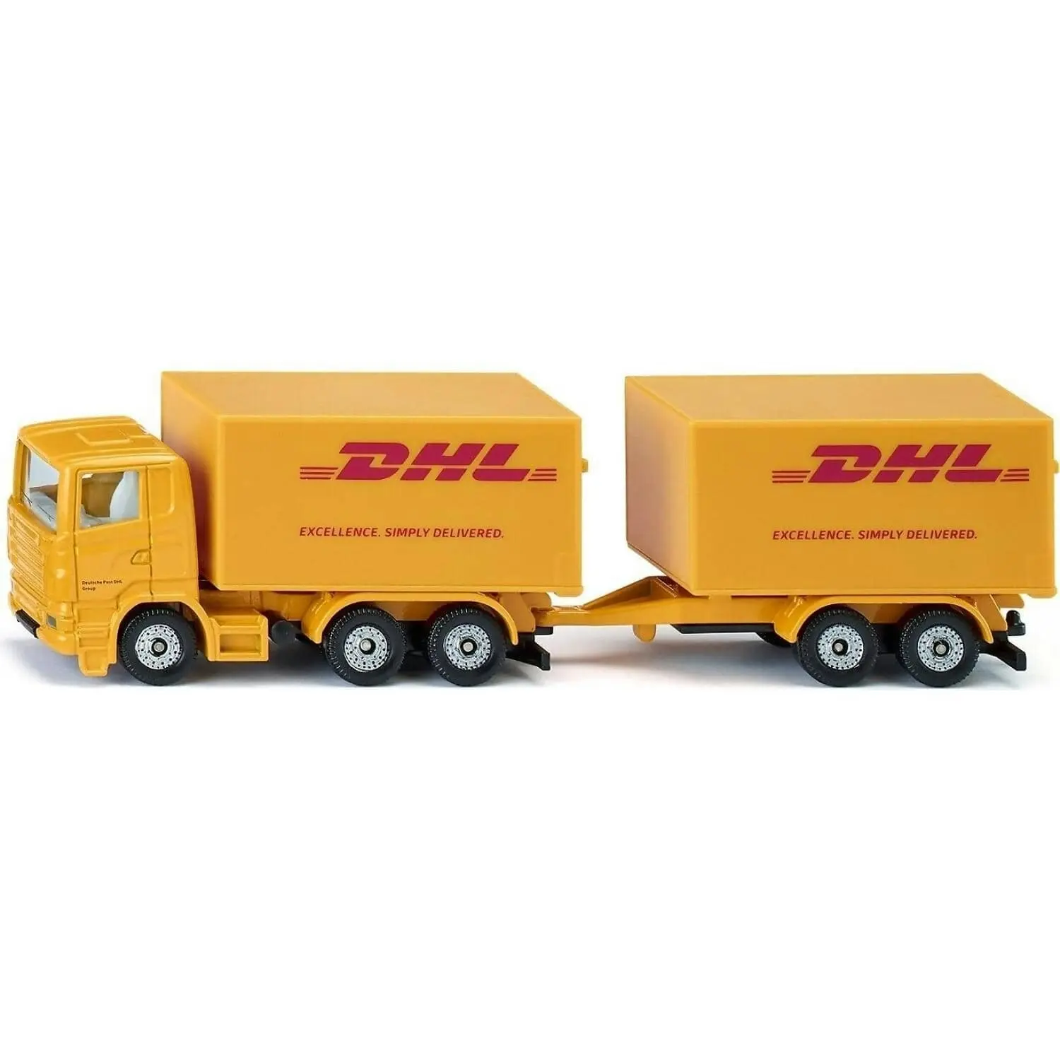 Siku - Dhl Truck With Trailer Die-Cast Model