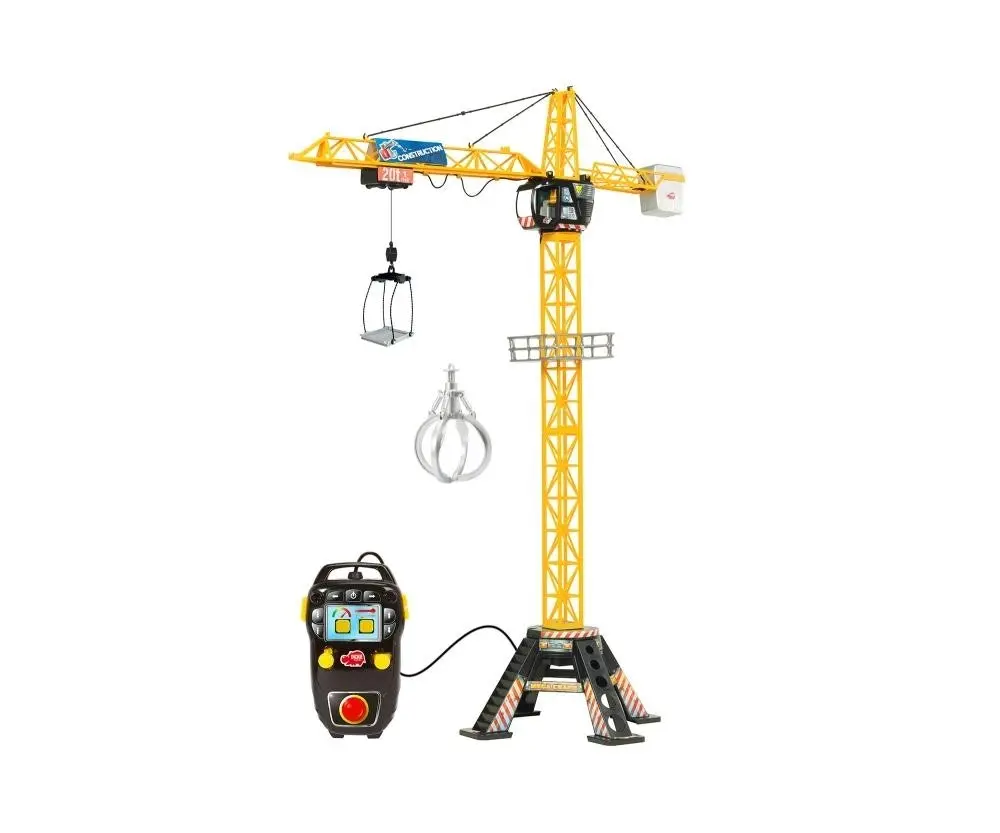 Dickie Toys - 1.2m Mega Crane With Remote