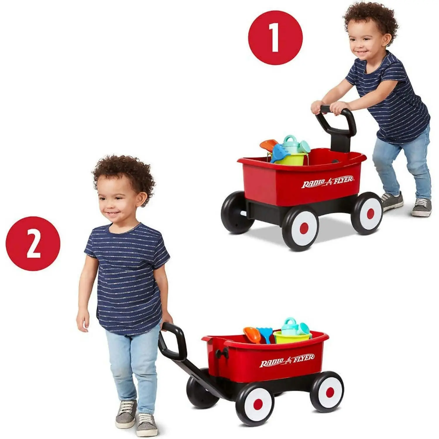 Radio Flyer - My 1st 2-in-1 Wagon With Garden Tools