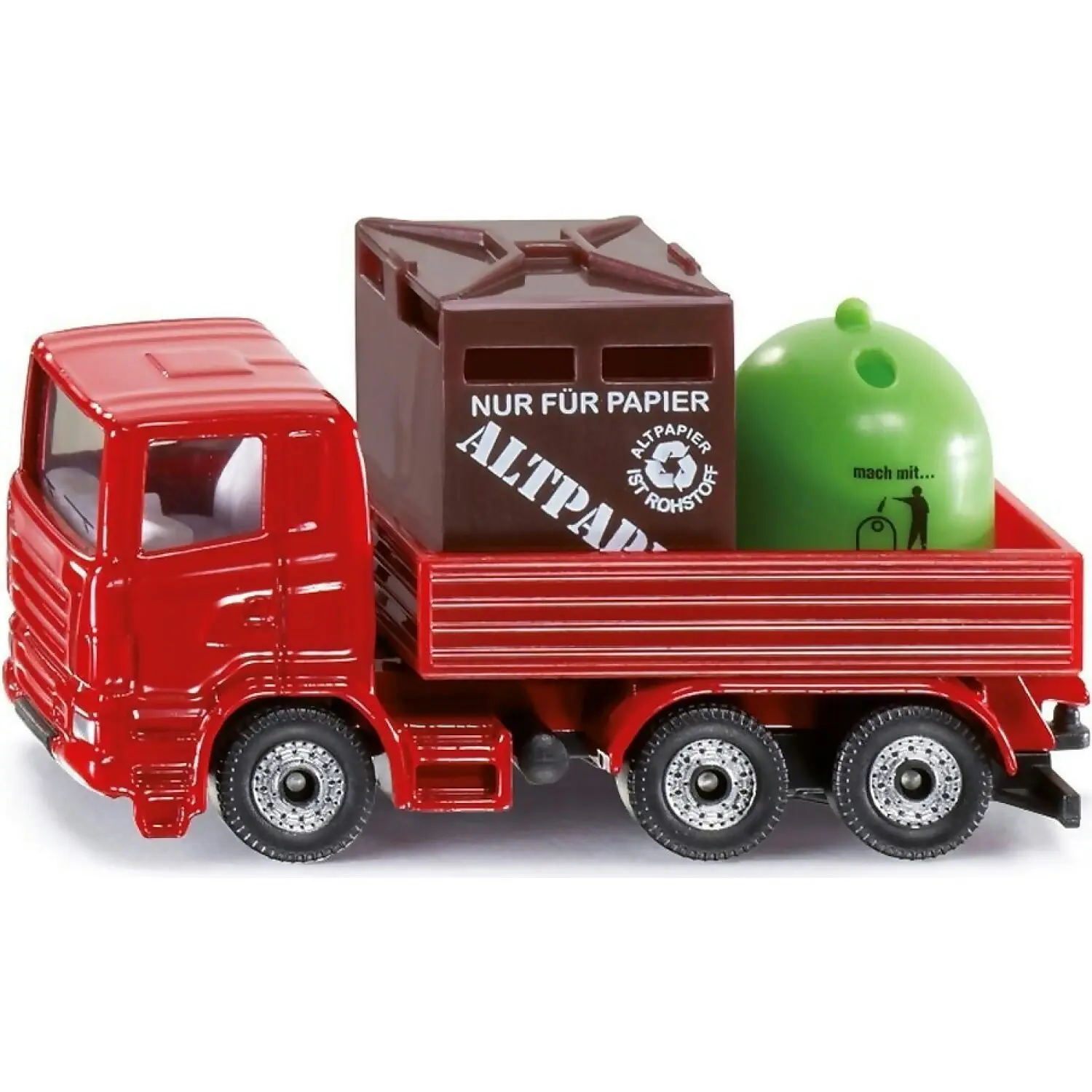 Siku - Recycling Transporter  Die-Cast Model Truck