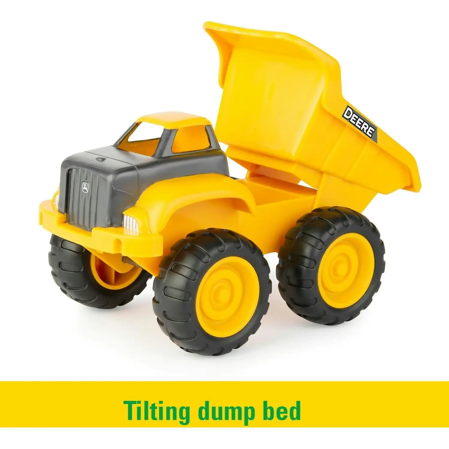 John Deere - Sandbox Toy Set With Dump Truck Bucket And Shovel - Tomy