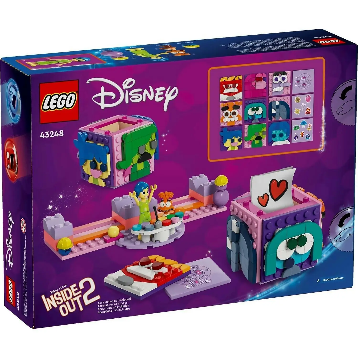 LEGO 43248 Inside Out 2 Mood Cubes - Disney