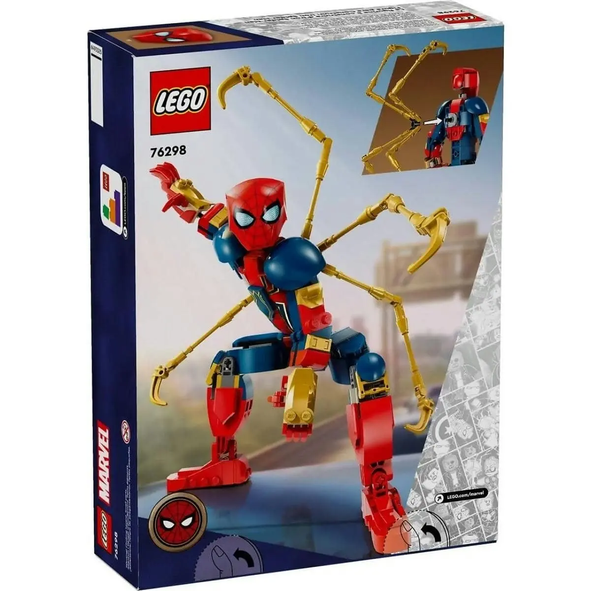 LEGO 76298 Iron Spider-Man Construction Figure - Marvel Super Heroes