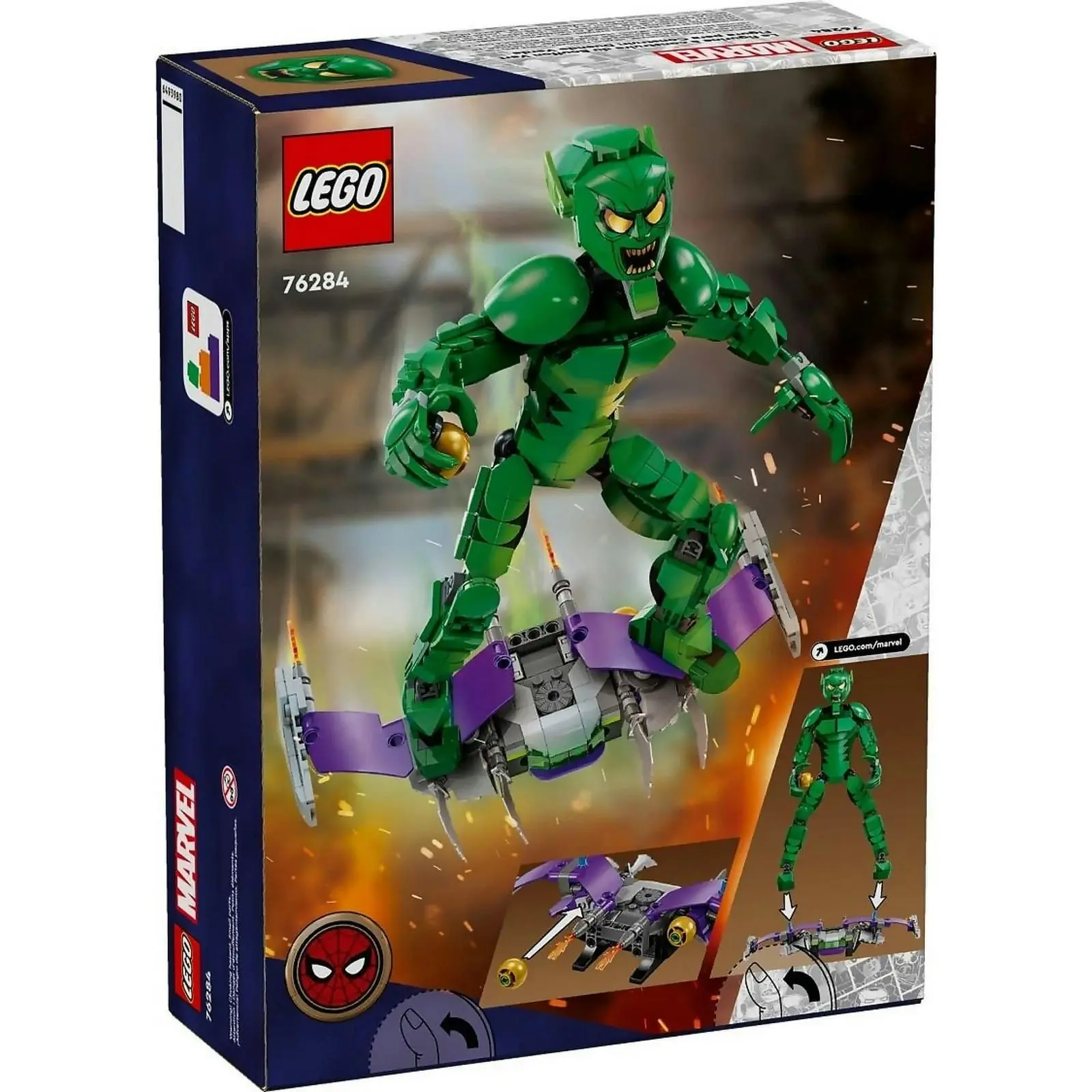 LEGO 76284 Green Goblin Construction Figure - Marvel Super Heroes