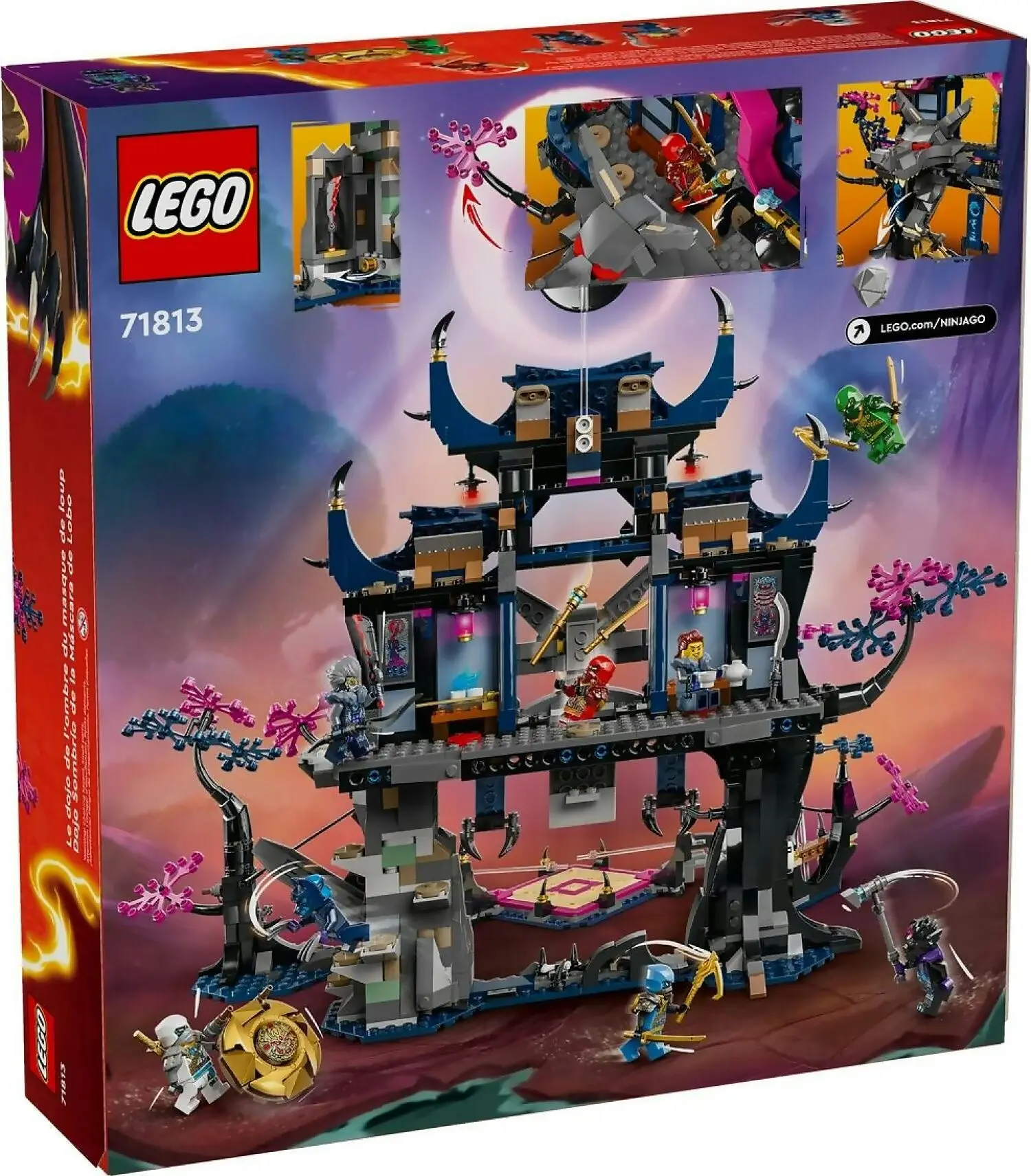 LEGO 71813 Wolf Mask Shadow Dojo - Ninjago