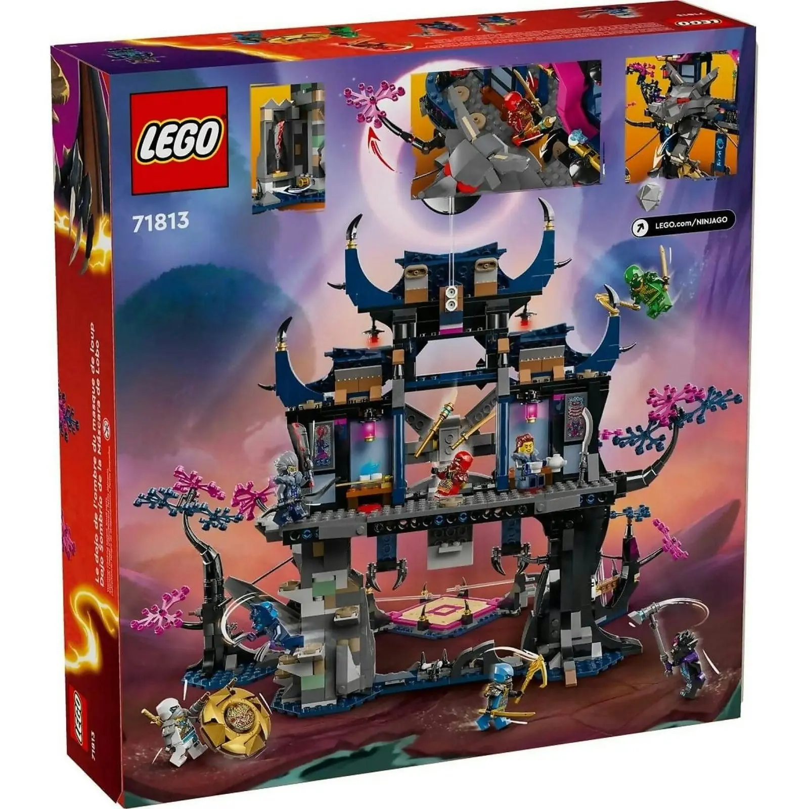 LEGO 71813 Wolf Mask Shadow Dojo - Ninjago