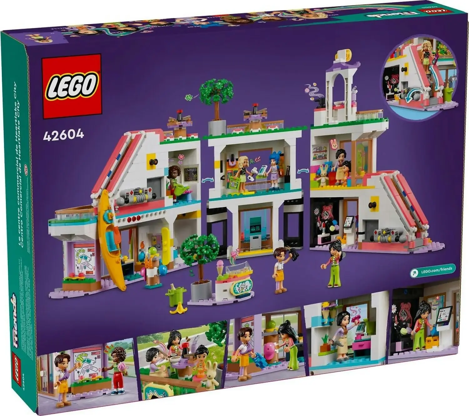 LEGO 42604 Heartlake City Shopping Mall - Friends