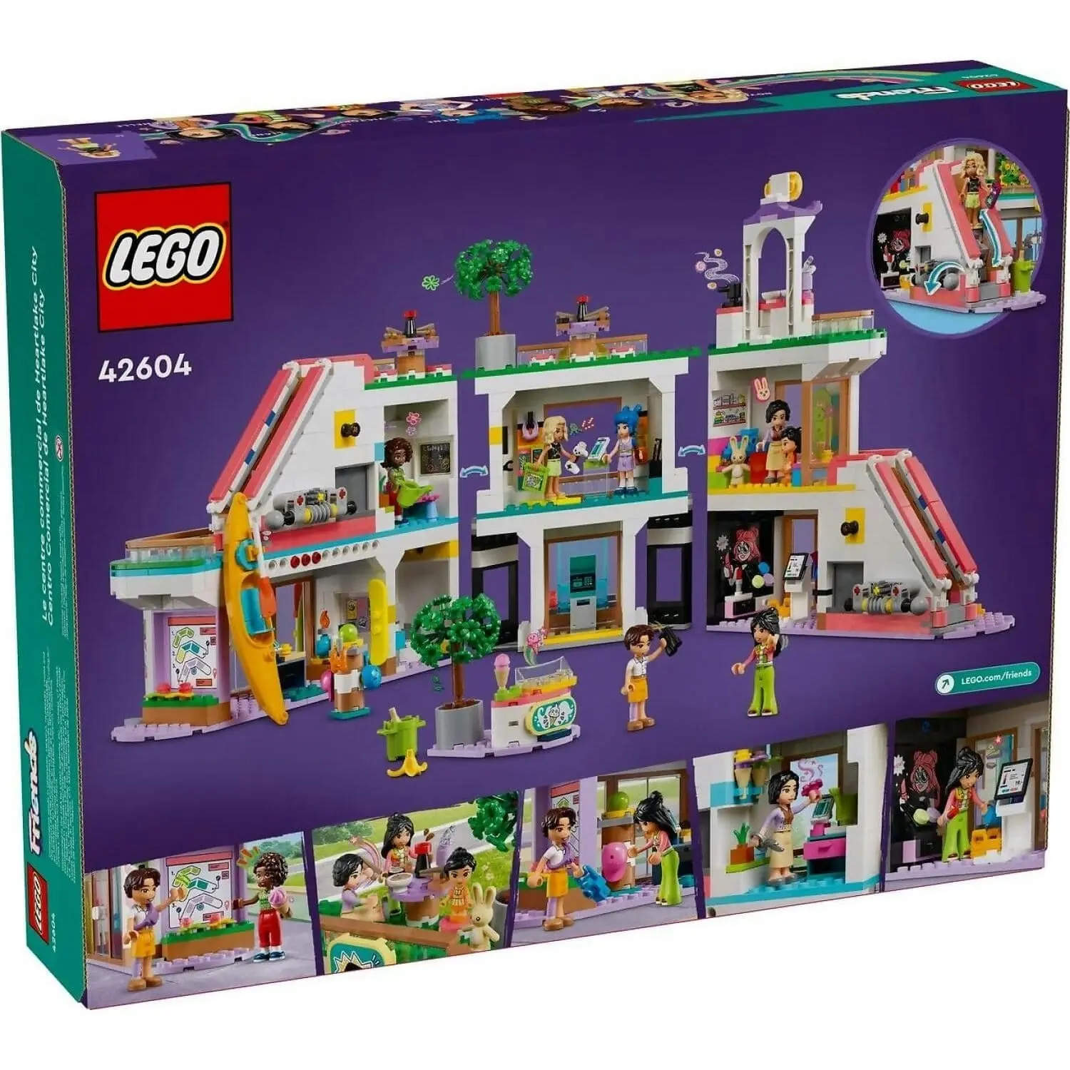 LEGO 42604 Heartlake City Shopping Mall - Friends