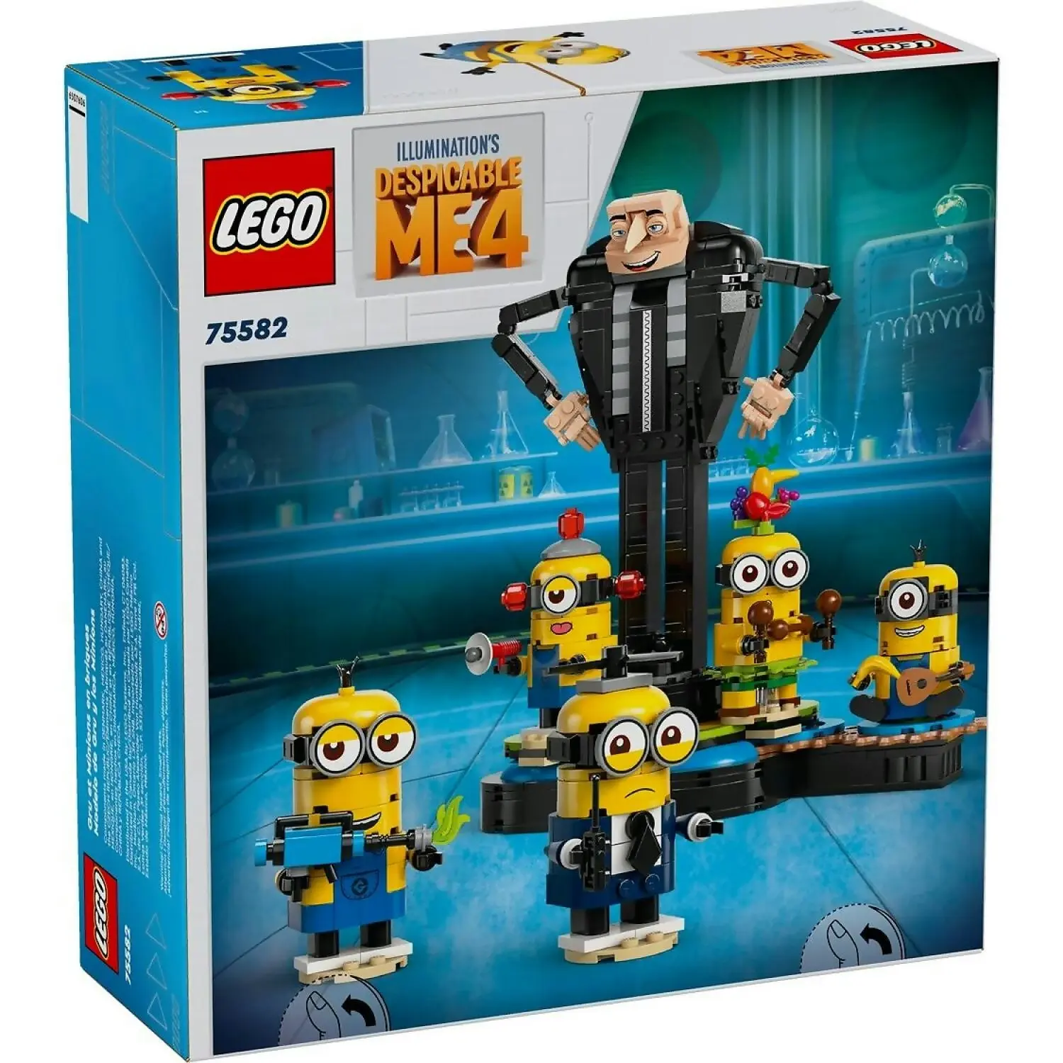 LEGO 75582 Brick-Built Gru and Minions - Despicable Me 4