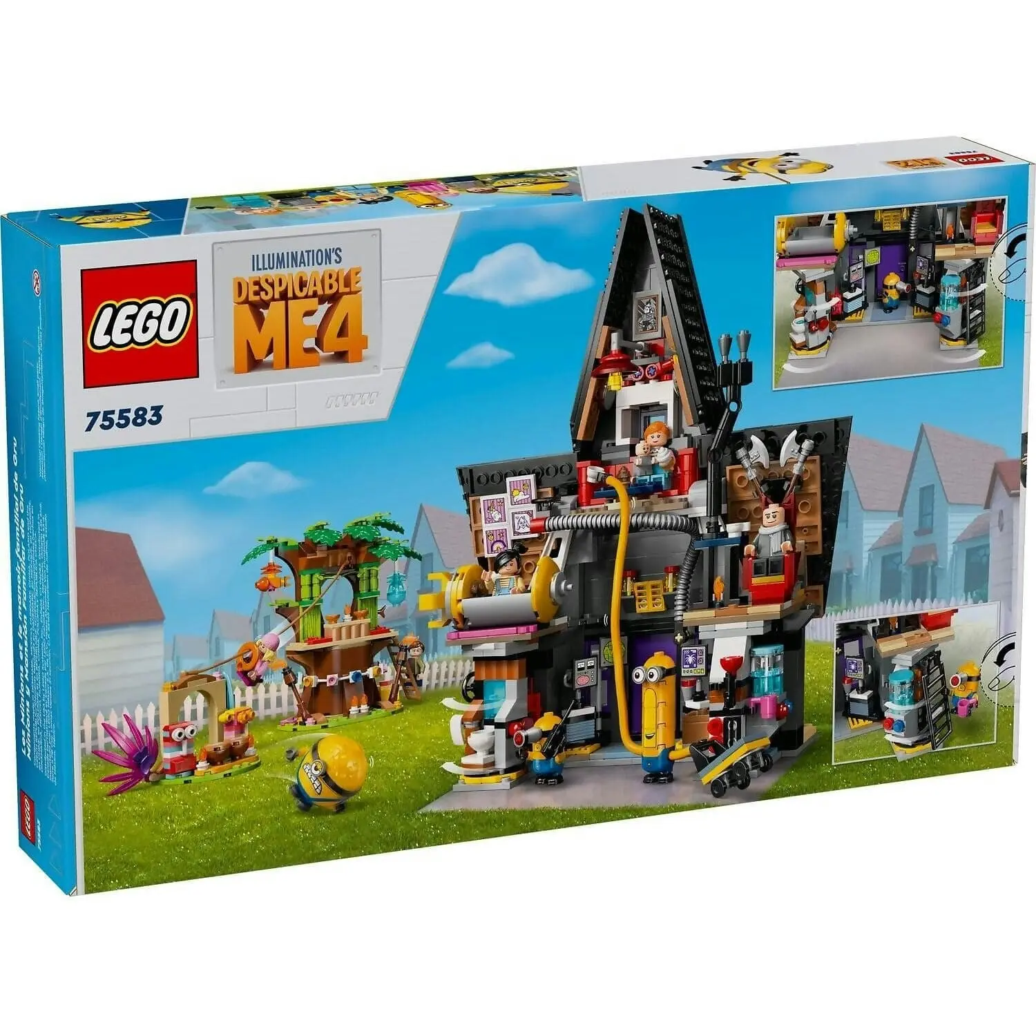 LEGO 75583 Minions and Gru's Family Mansion - Despicable Me 4