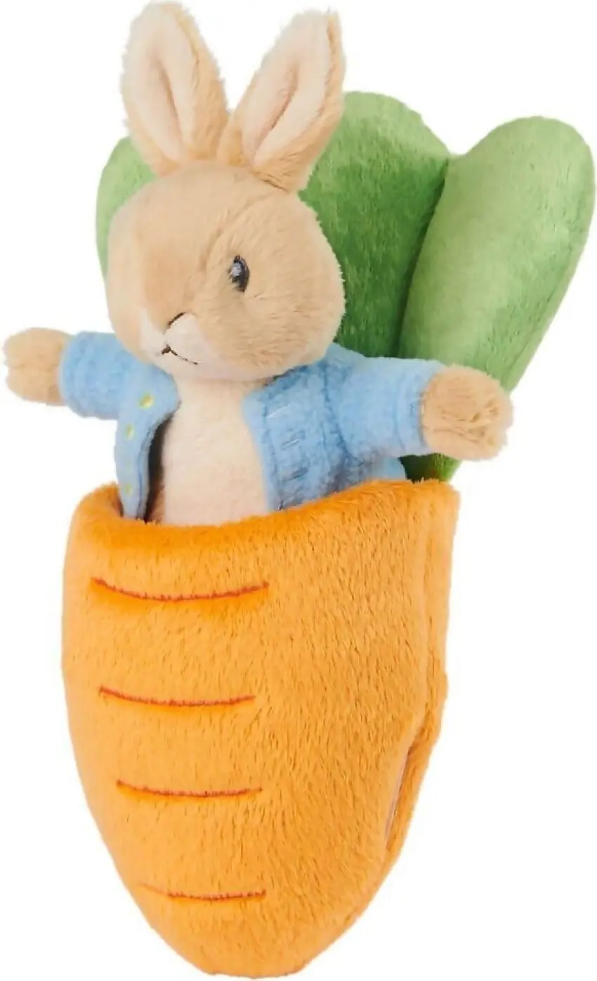 Beatrix Potter - Peter Rabbit Mini Plush & Carrot - Jasnor