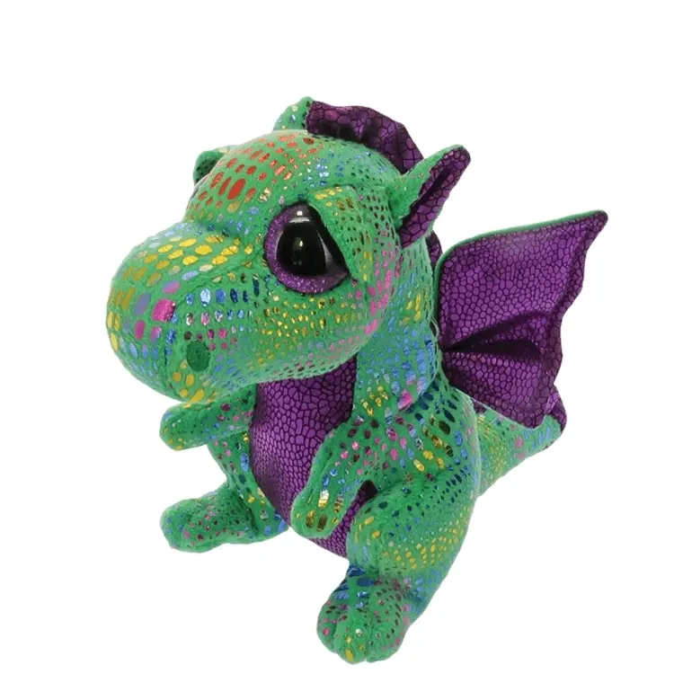 Ty Beanie Boos - Cinder - Green Dragon  - 41cm Large