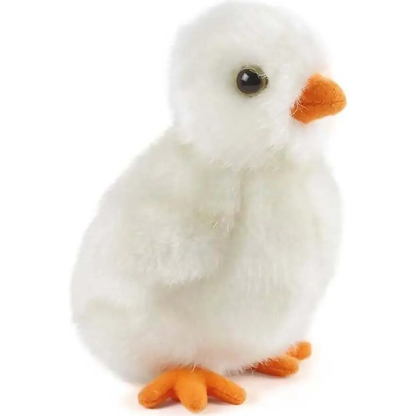 Living Nature - White Fluffy Chick 12cm Plush