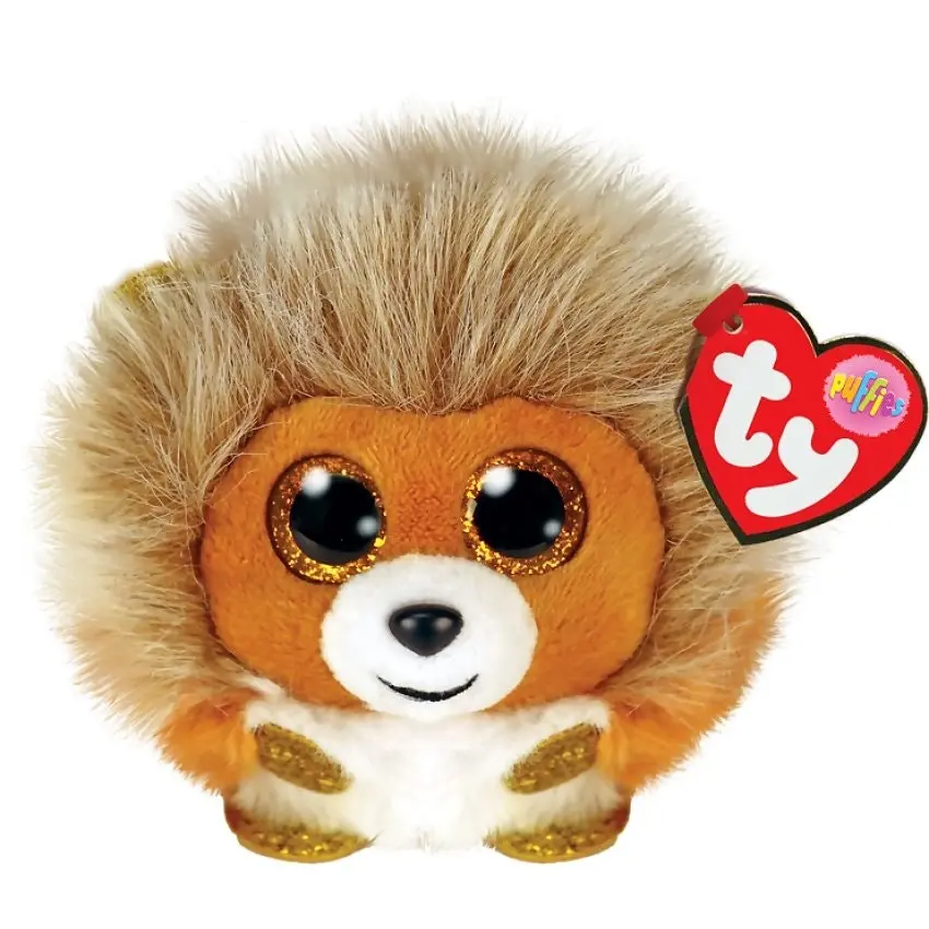 Ty - Beanie Ball Puffies - Caesar Tan Lion 10cm