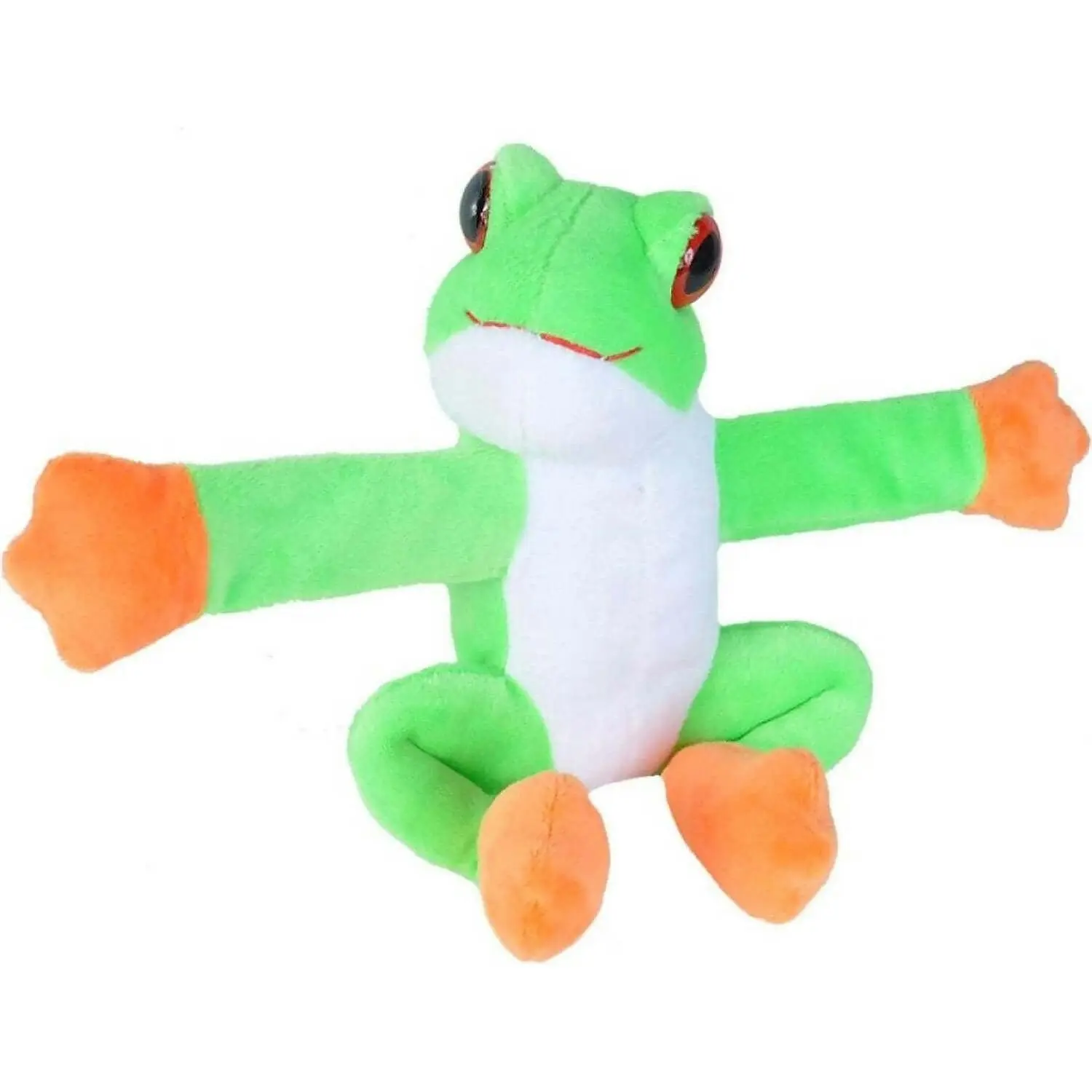 Wild Republic - Huggers Red Eyed Tree Frog 8-inch - Plush