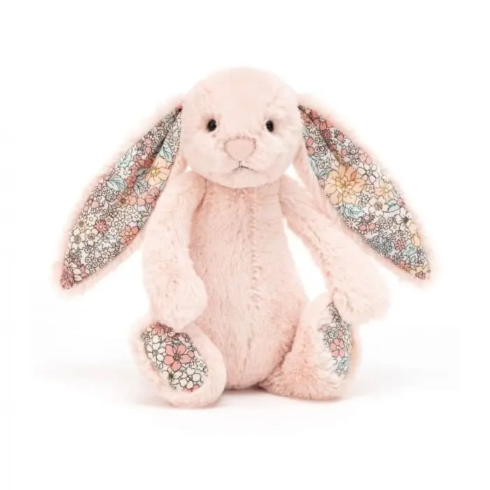 Jellycat Blossom Bashful Blush Bunny Small Pink 18x9x10cm