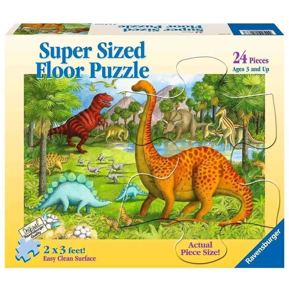 Ravensburger - Dinosaur Pals Super Jigsaw Puzzle 24 Pieces