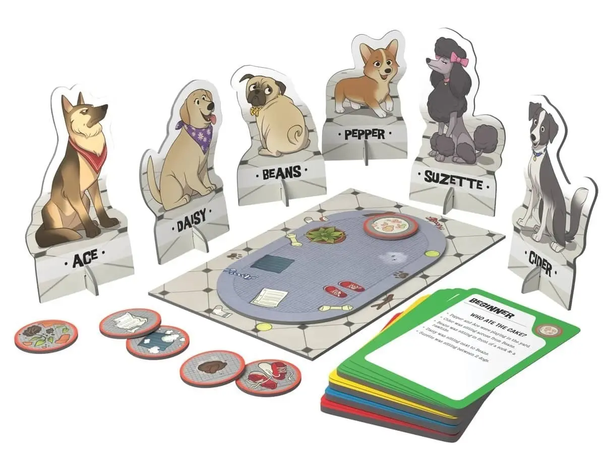 ThinkFun - Dog Crimes - Deductive Reasoning Board Game