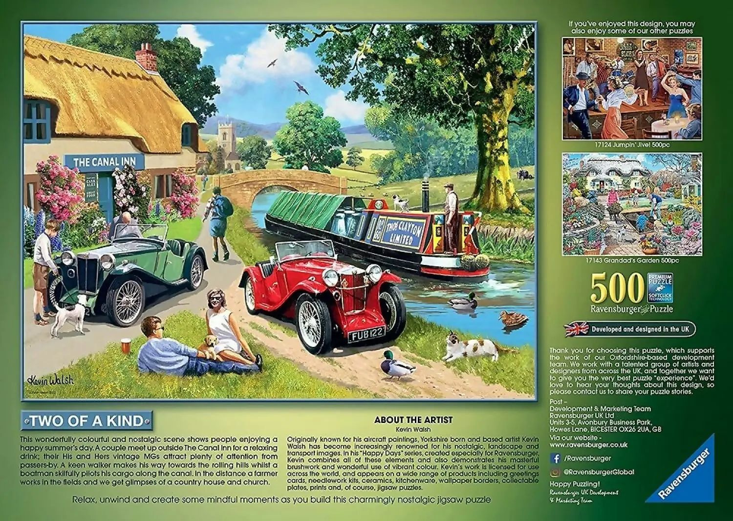 Ravensburger - Two Of A Kind Jigsaw Puzzle 500 Pieces