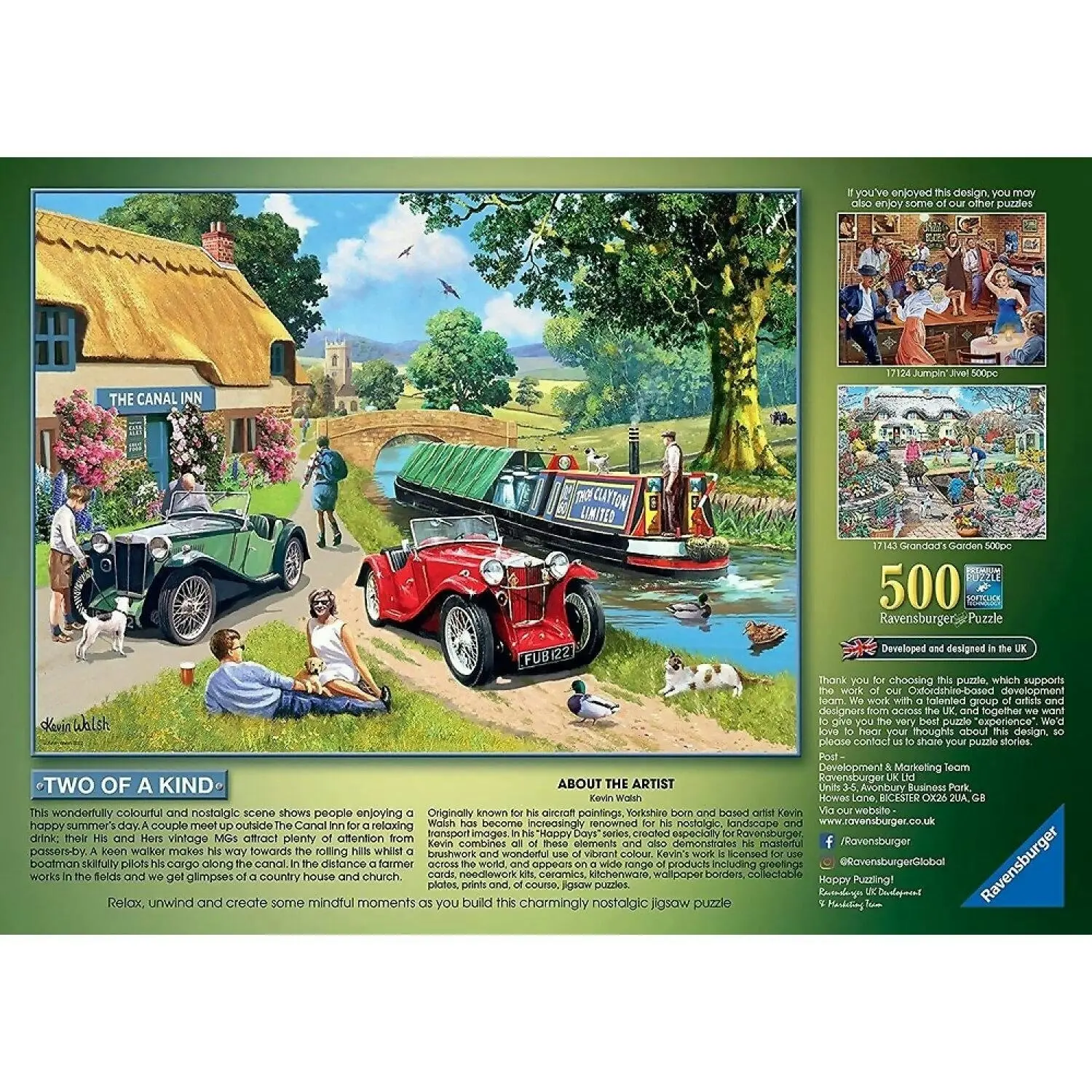 Ravensburger - Two Of A Kind Jigsaw Puzzle 500 Pieces