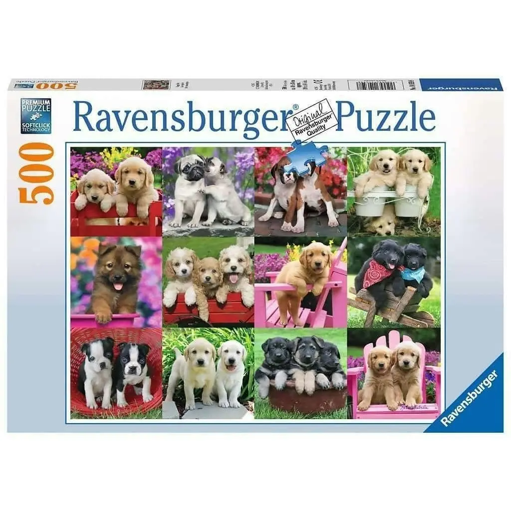 Ravensburger - Puppy Pals Jigsaw Puzzle 500 Pieces