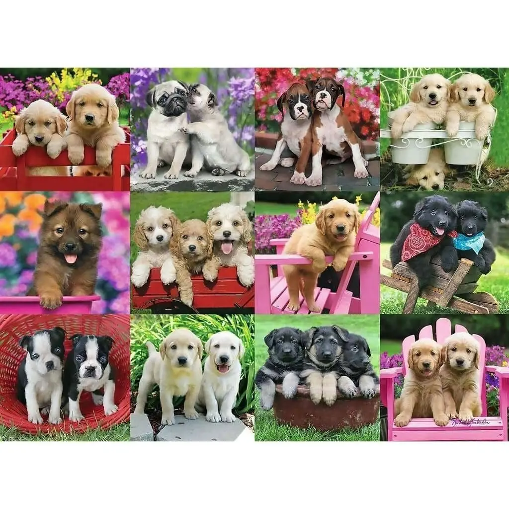 Ravensburger - Puppy Pals Jigsaw Puzzle 500 Pieces