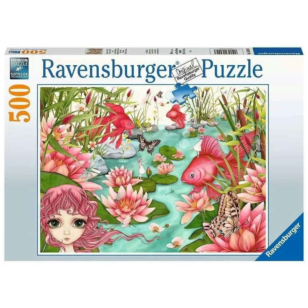 Ravensburger - Minu's Pond Daydream Jigsaw Puzzle 500 Pieces