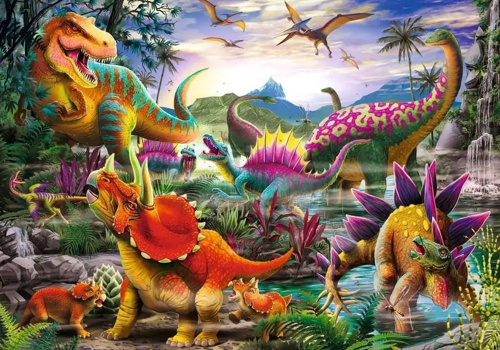 Ravensburger - T-Rex Terror Jigsaw Puzzle 35 Pieces