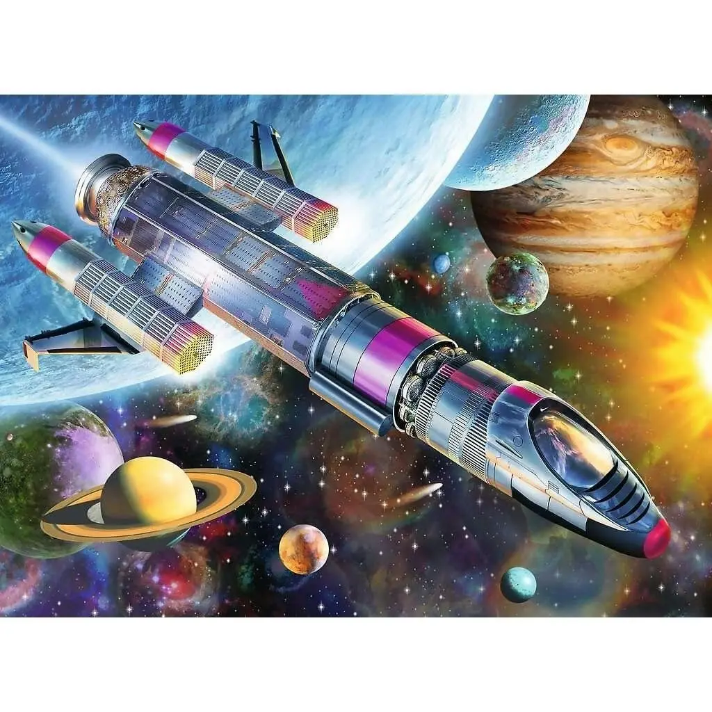 Ravensburger - Mission In Space Jigsaw Puzzle 100 Pieces