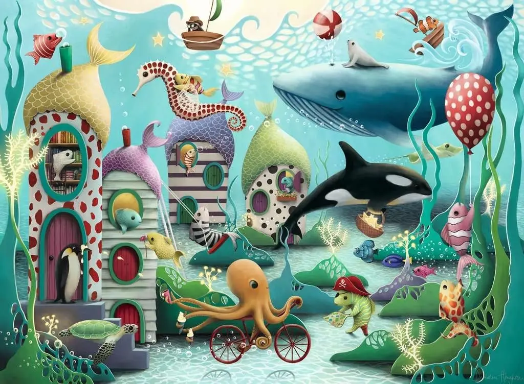 Ravensburger - Underwater Wonders Jigsaw Puzzle 100 Pieces