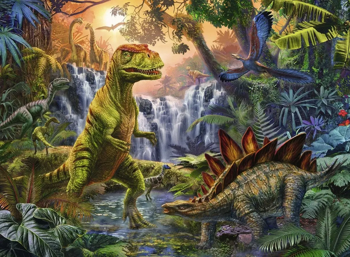 Ravensburger - Dinosaur Oasis 100 Pieces Jigsaw Puzzle