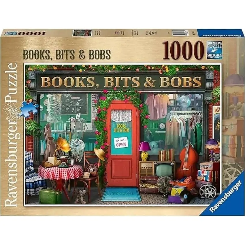 Ravensburger - Books Bits And Bobs Jigsaw Puzzle 1000 Pieces