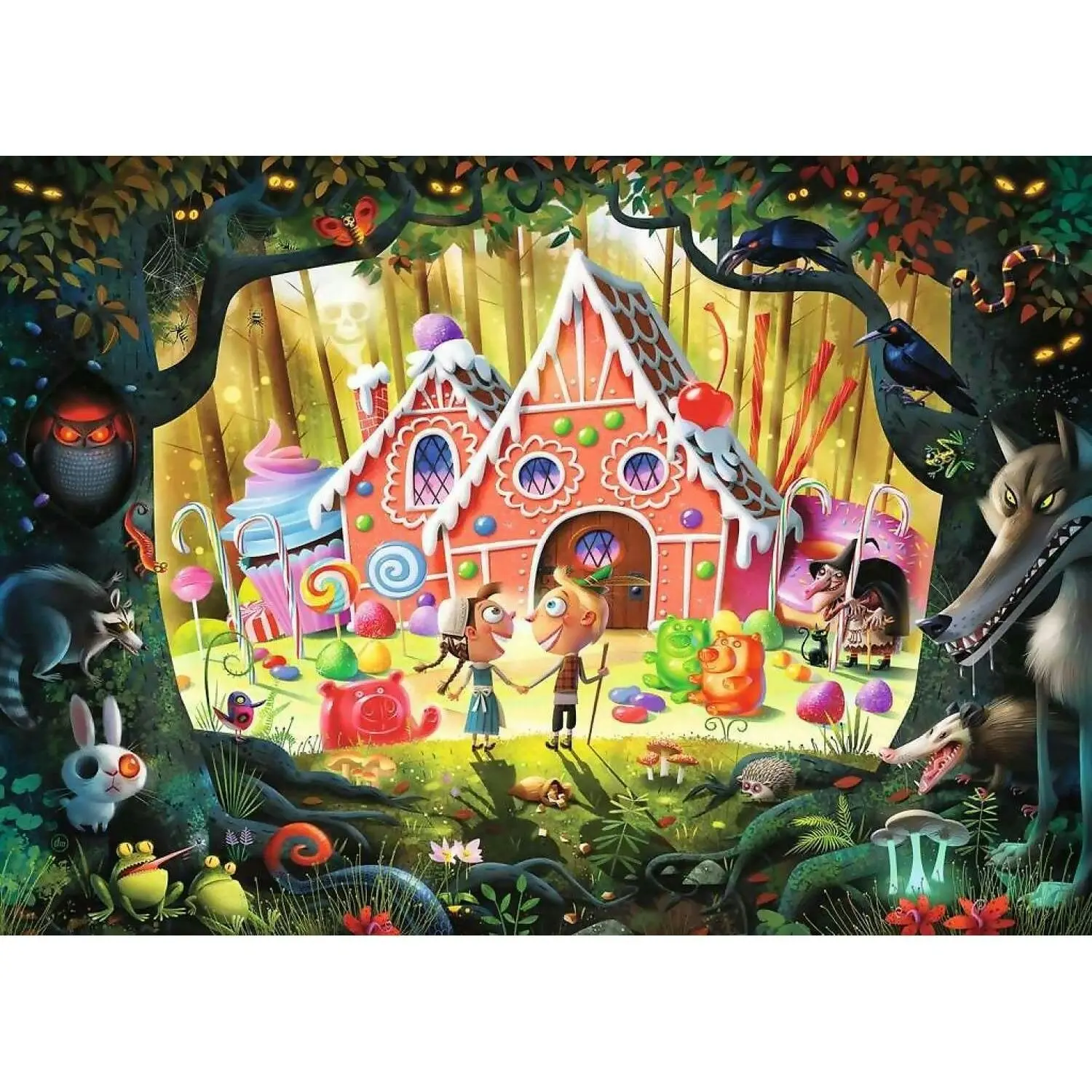 Ravensburger - Hansel & Gretel Beware! Jigsaw Puzzle 1000 Pieces