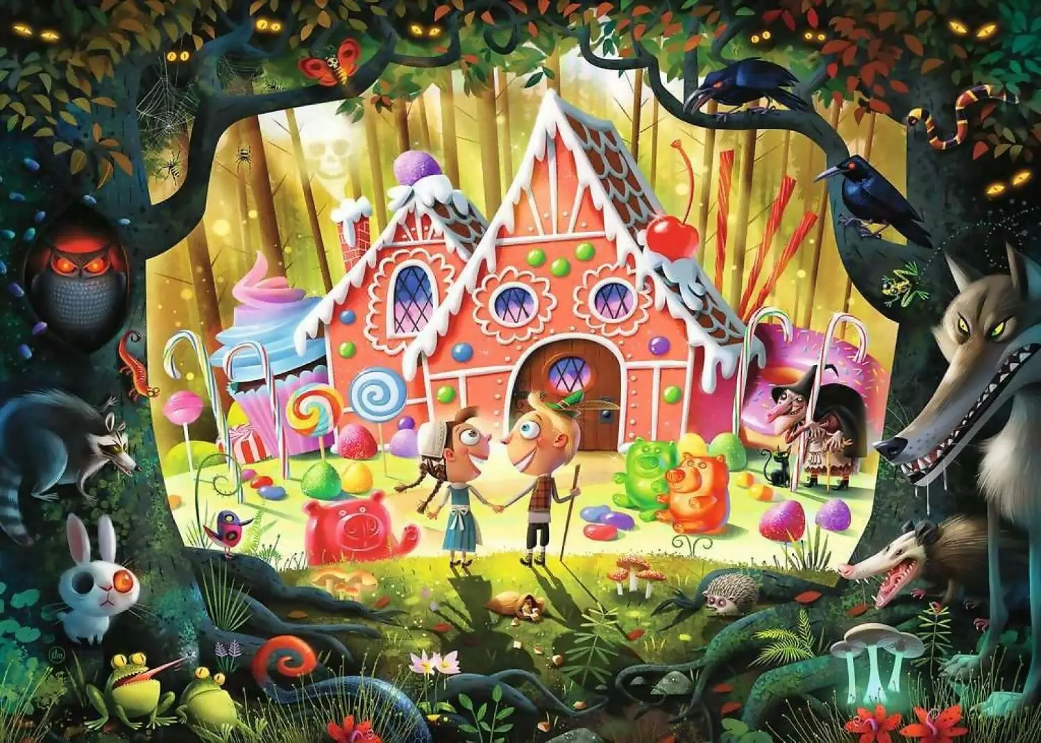 Ravensburger - Hansel & Gretel Beware! Jigsaw Puzzle 1000 Pieces