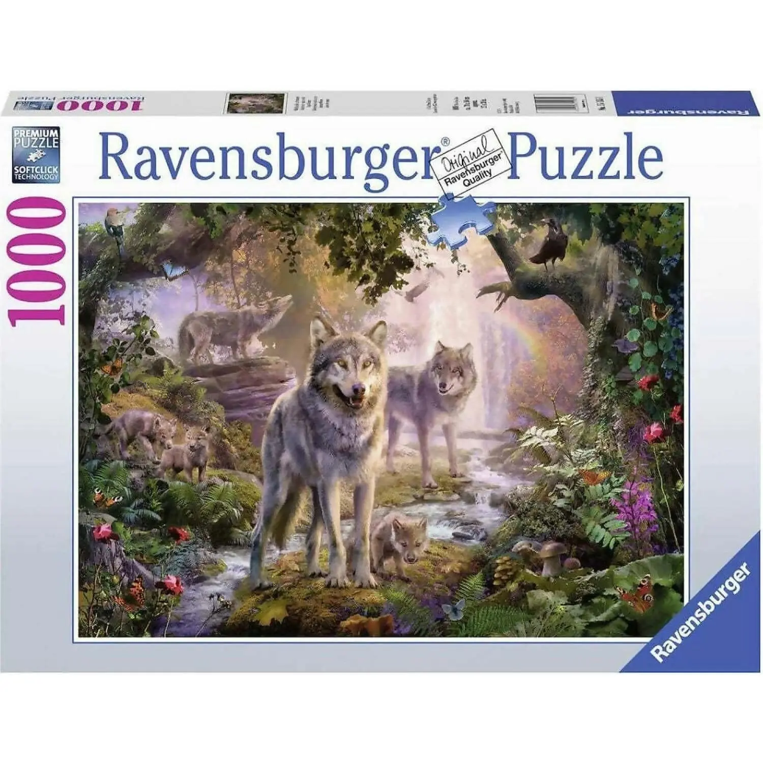 Ravensburger - Summer Wolves Jigsaw Puzzle 1000 Pieces