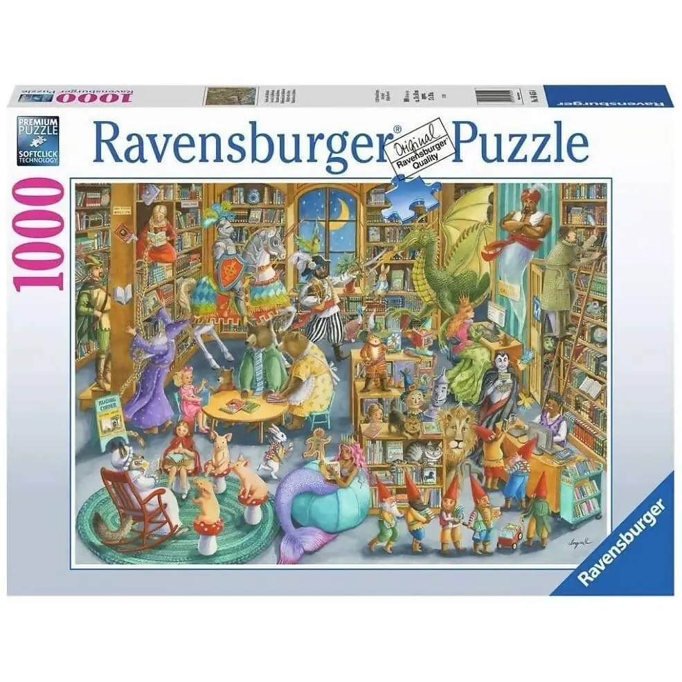 Ravensburger - Midnight At The Library Jigsaw Puzzle 1000 Pieces