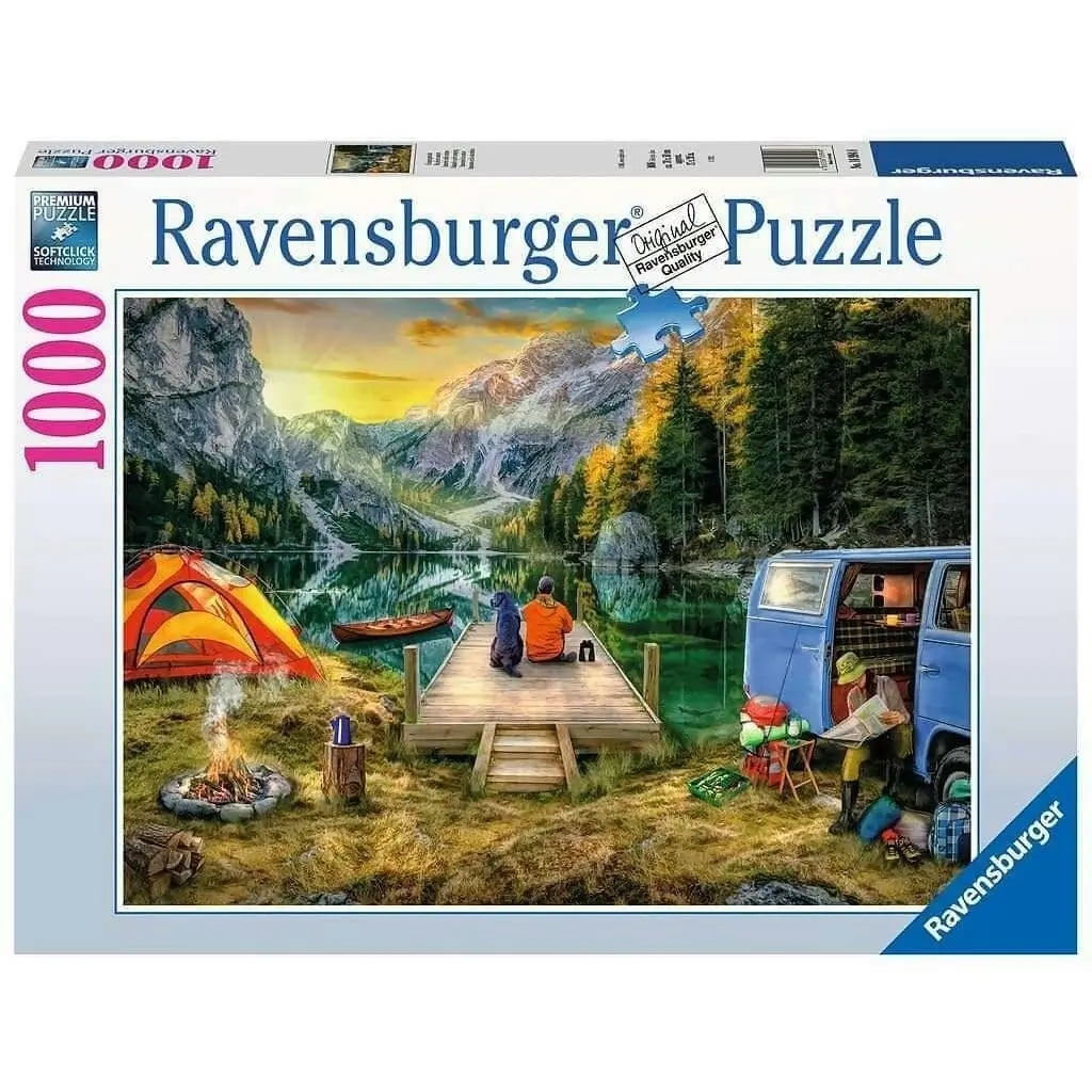 Ravensburger - Immersed In Nature Camping Holiday Jigsaw Puzzle 1000 Pieces