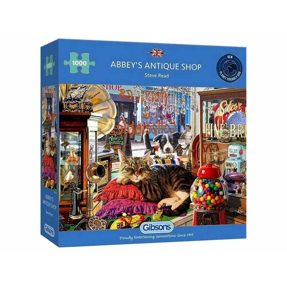 Gibsons - Abbeys Antique Shop Jigsaw Puzzle 1000 Pieces