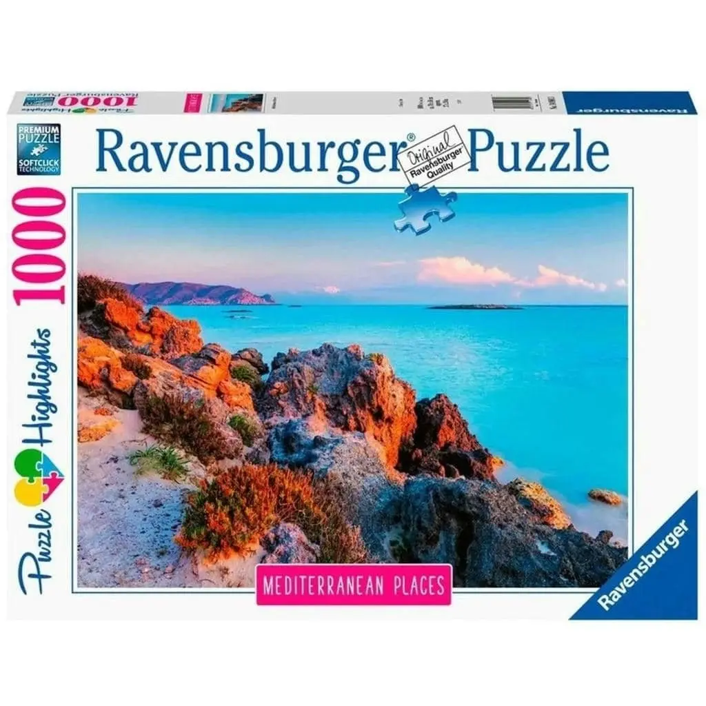 Ravensburger - Mediterr Greeze Jigsaw Puzzle 1000 Pieces