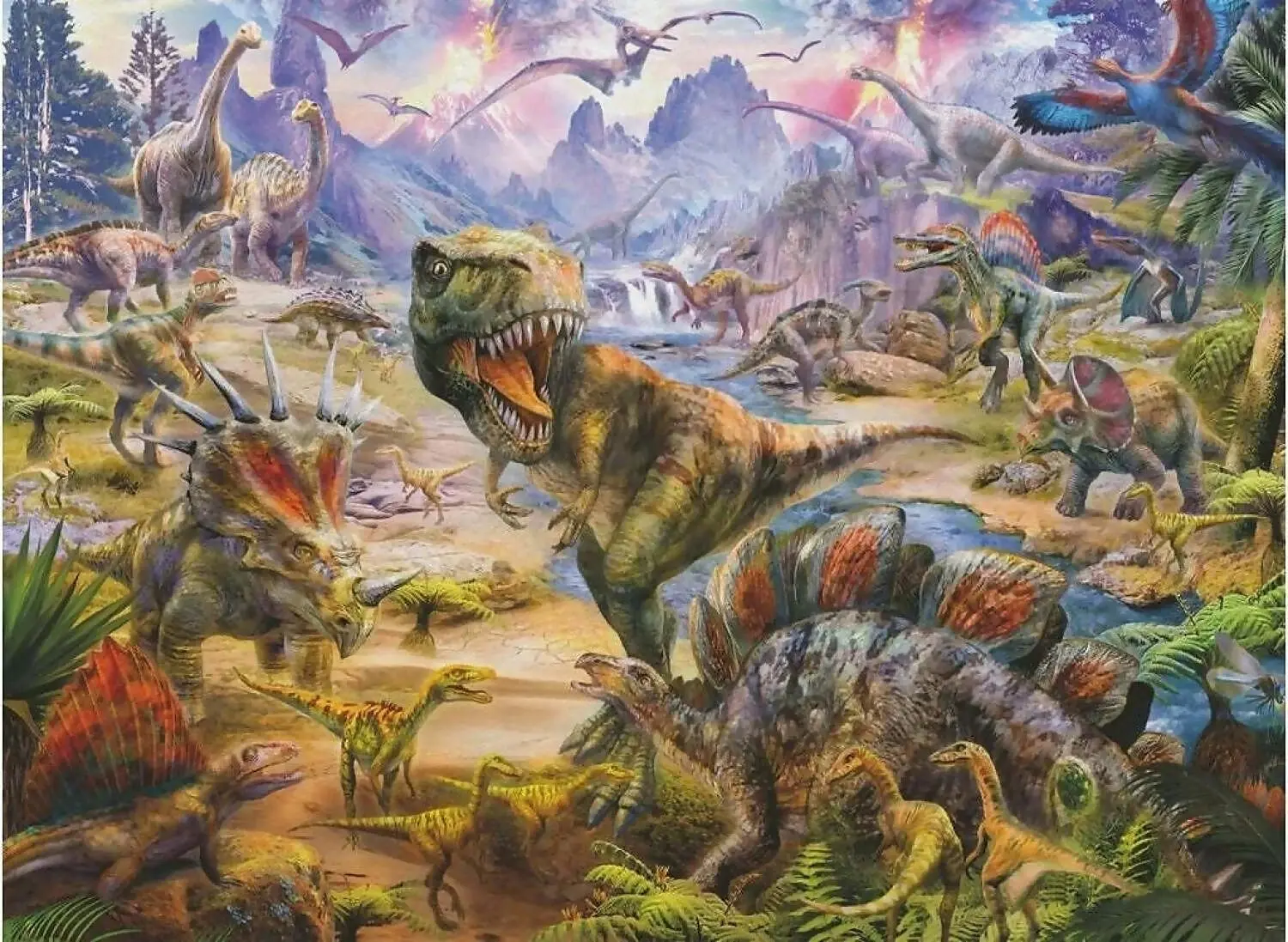 Ravensburger - Dinosaur World Jigsaw Puzzle 300 Pieces