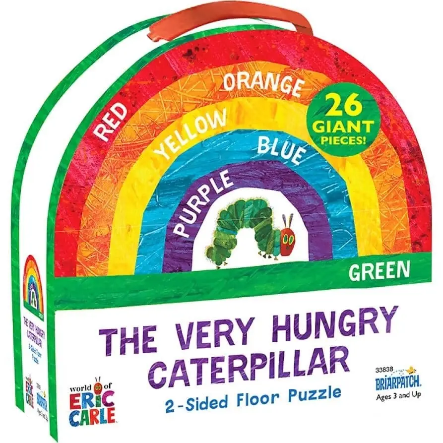 U Games - The Very Hungry Caterpillar 2-sided Floor Puzzle 26pc - Briarpatch