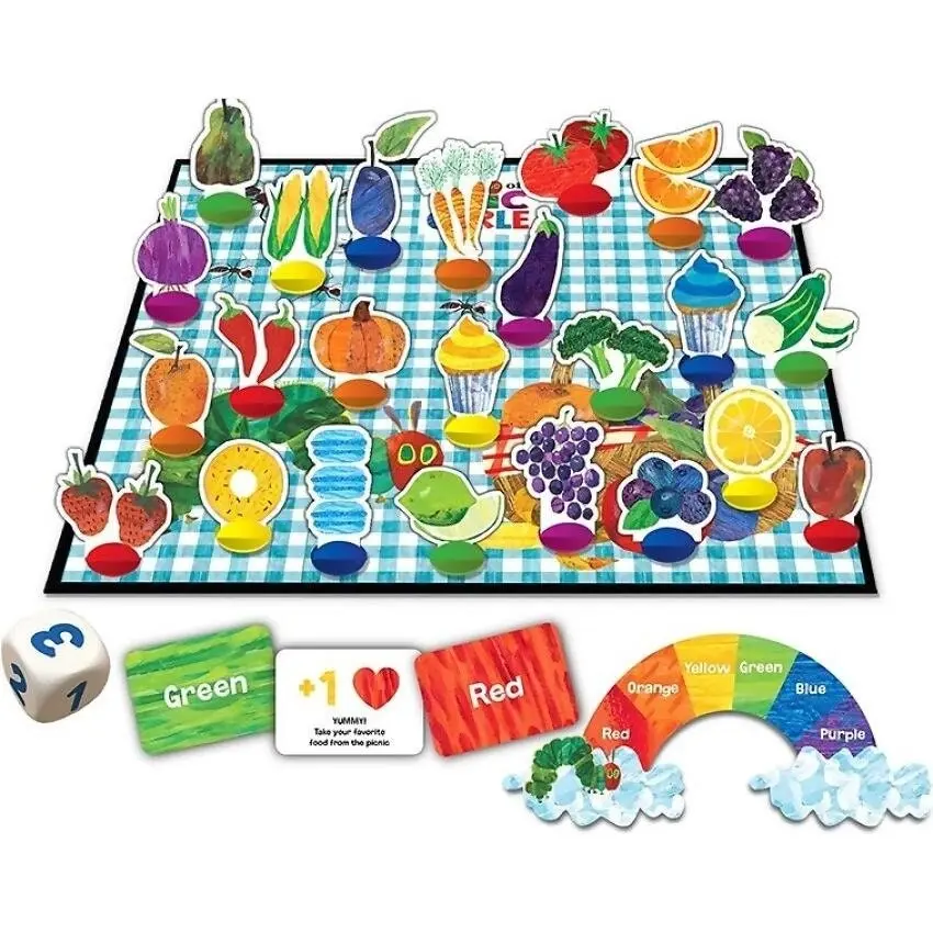 U Games - The Very Hungry Caterpillar Rainbow Picnic Game - Briarpatch