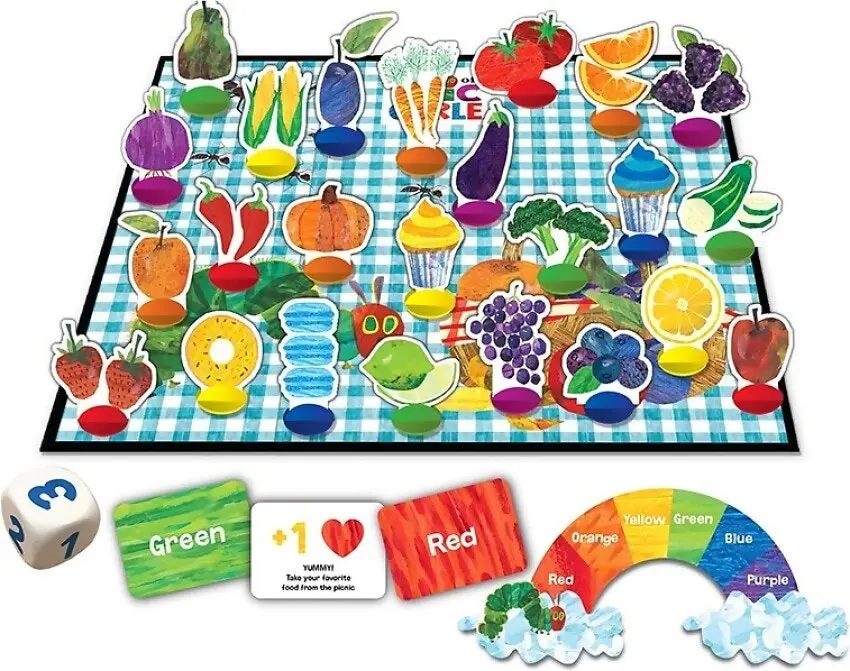 U Games - The Very Hungry Caterpillar Rainbow Picnic Game - Briarpatch